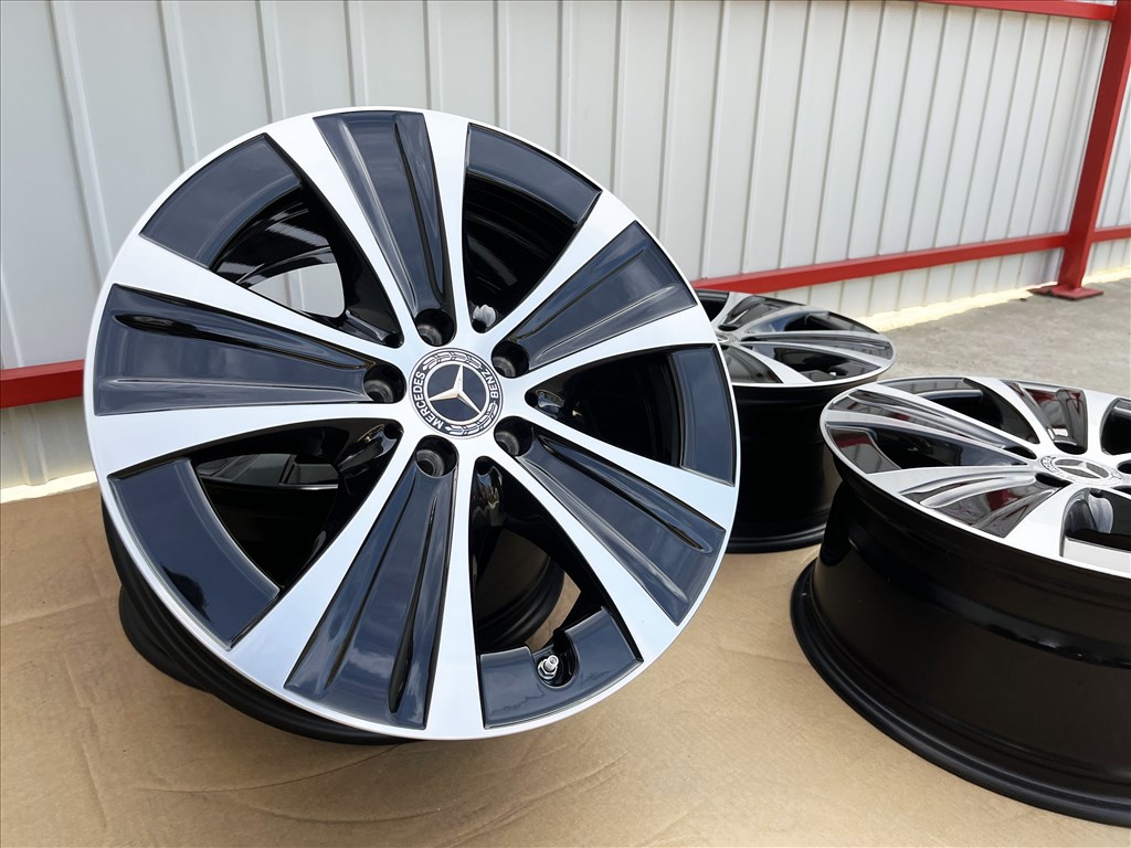 Mercedes W213 18" 5x112 gyári bicolor alufelni 18 coll C CLA E 7. kép