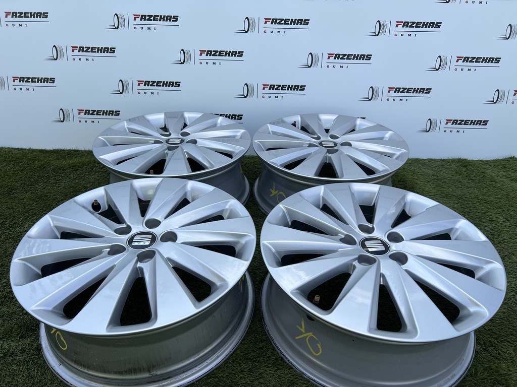 5x100 16" Seat gyári alufelni 6Jx16h2 ET45 1. kép