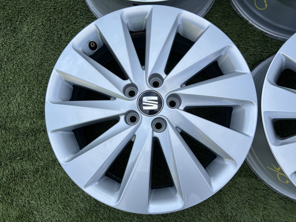 5x100 16" Seat gyári alufelni 6Jx16h2 ET45 2. kép
