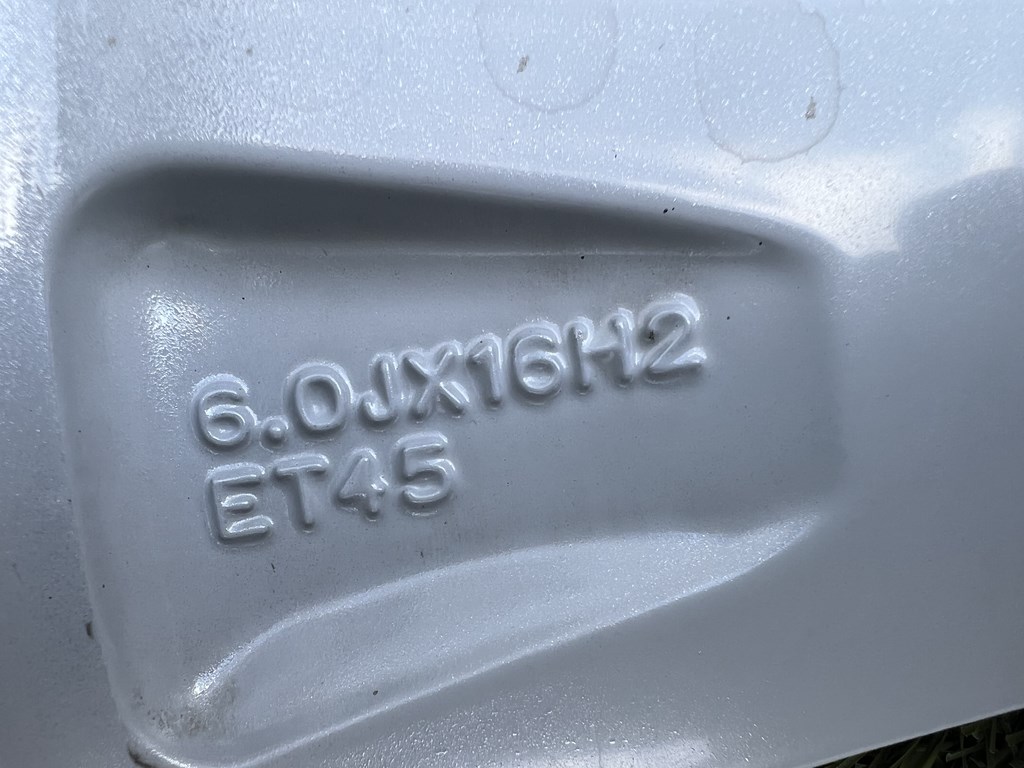 5x100 16" Seat gyári alufelni 6Jx16h2 ET45 7. kép