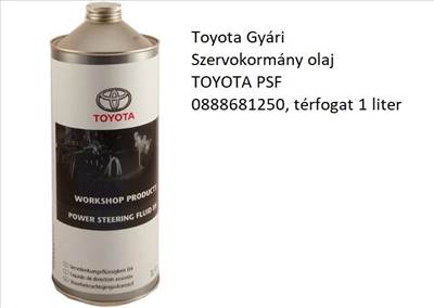 Toyota Gyári Szervokormány olaj TOYOTA PSF 0888681250, térfogat 1 liter
