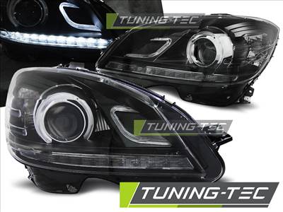 MERCEDES W204 07-10 DAYLIGHT BLACK Tuning-Tec Fényszóró
