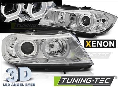 BMW E90/E91 03.05-08.08 3D U-TYPE CHROME HID  Tuning-Tec Fényszóró