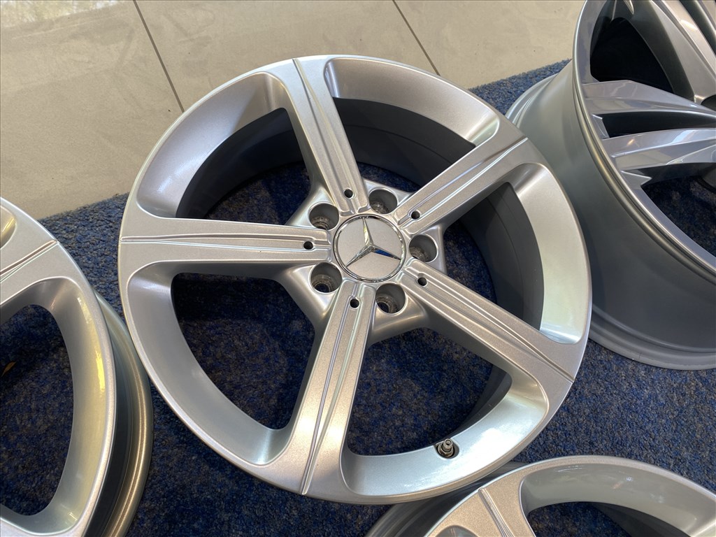 (3739) Mercedes 17 gyári alufelni felni, 5x112, GLA A B osztály 6. kép