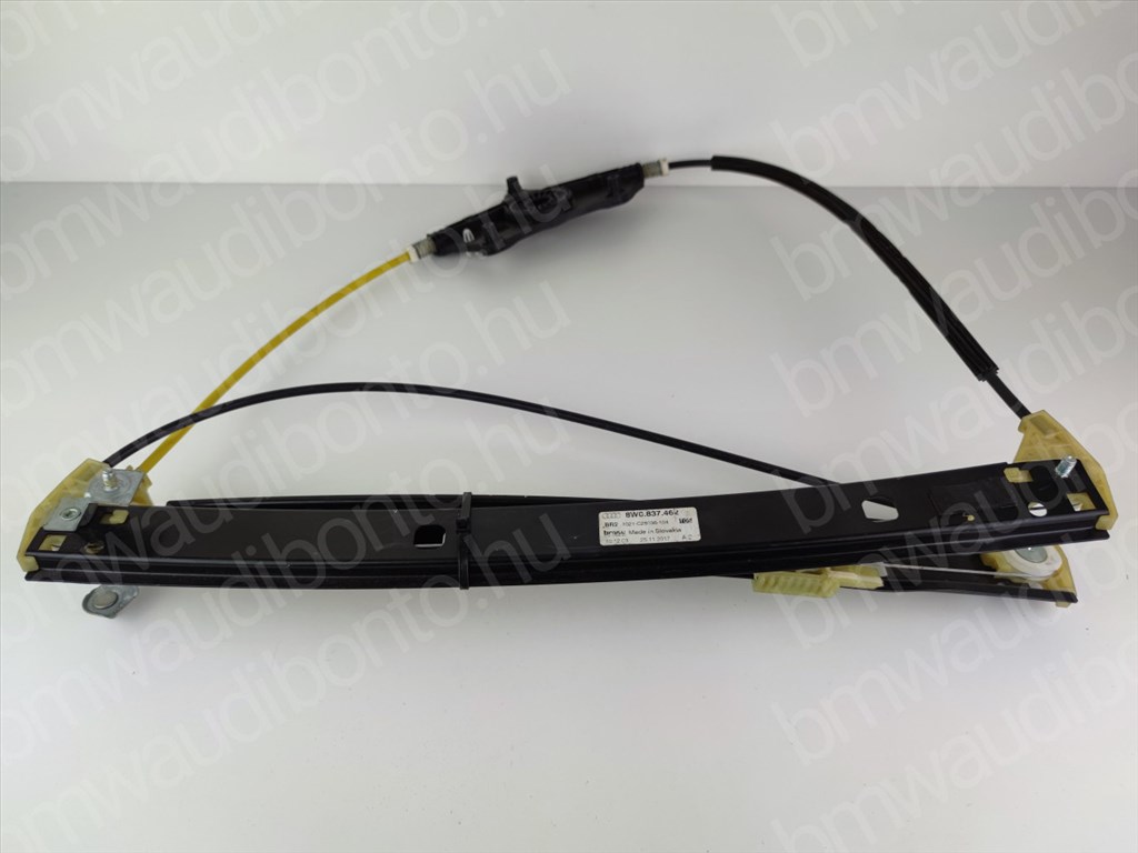 AUDI A4 B9 (8W2, 8WC) Jobb első ajtó ablakemelő szerkezet (elektromos) (8W0837462, 8W0837462A) 1. kép