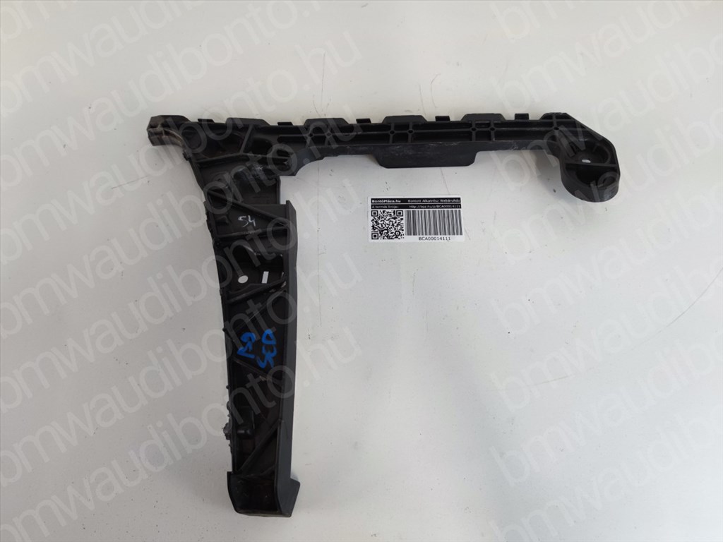 AUDI A4 B9 (8W2, 8WC) Bal hátsó lökhárító tartó (műanyag) (8W5807453) 3. kép