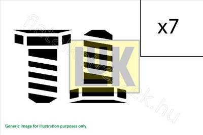 CSAVAR KÉSZLET, LENDKERÉK -  - 411 0253 10, 411025310 -  - LuK Egyéb 411025310