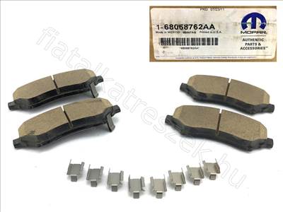 Fékbetét készlet - GRAND, JC,, FREEMONT, WRANGLER, CHEROKEE, NITRO - K68068762AA, K68029264AA -  - FIAT eredeti Eredeti új K68068762AA