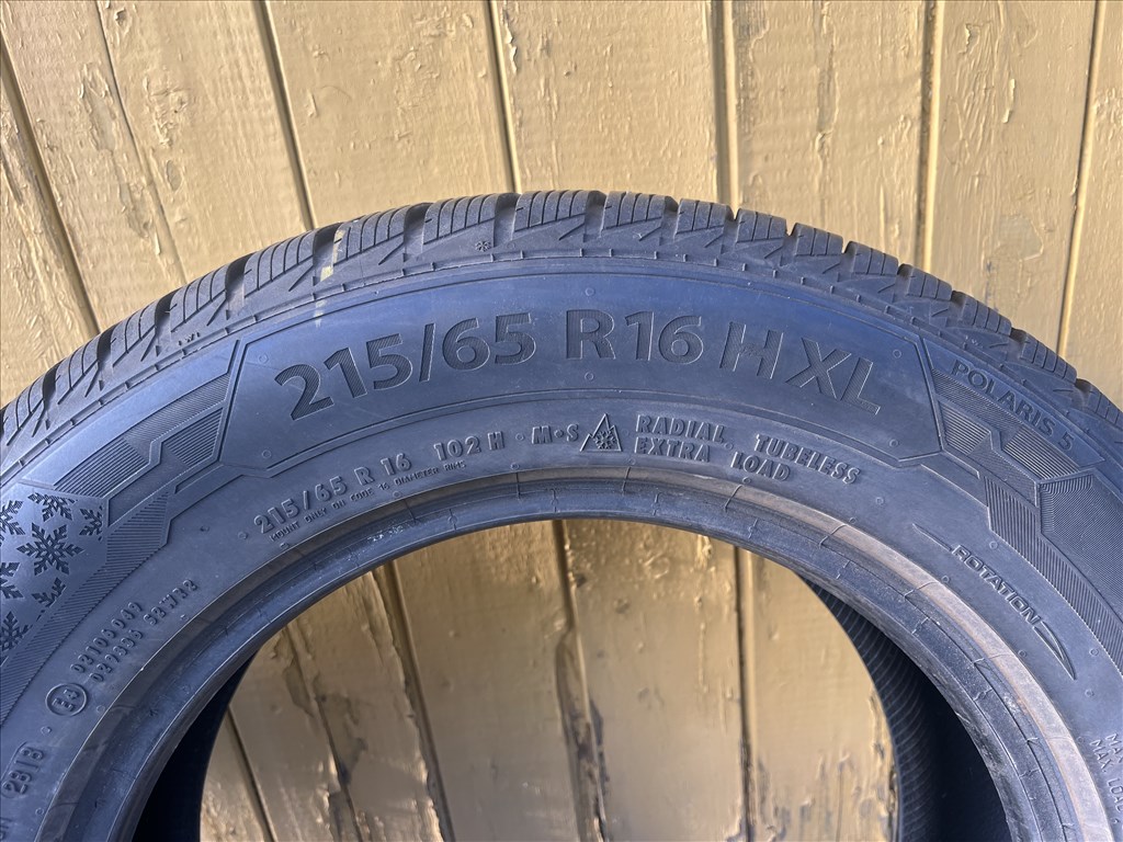  215/6516" használt Barum téli gumi gumi 3. kép