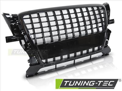 AUDI Q5 08-09.12 FÉNYES FEKETE Tuning-Tec Hűtőrács
