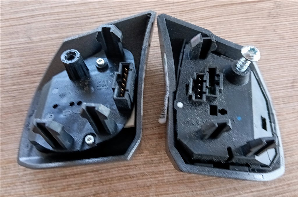 Opel Astra H, Zafira B jobb és bal kormány görgő grafit színben 2. kép