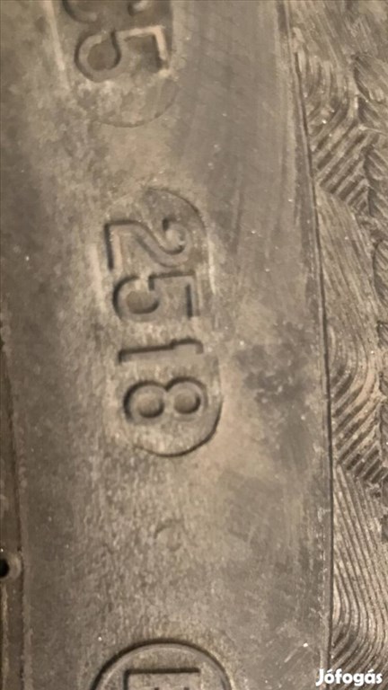  5x100 lyukosztású 16" használt lemezfelni, rajta 205/55 használt Matador téli gumi gumi  5. kép