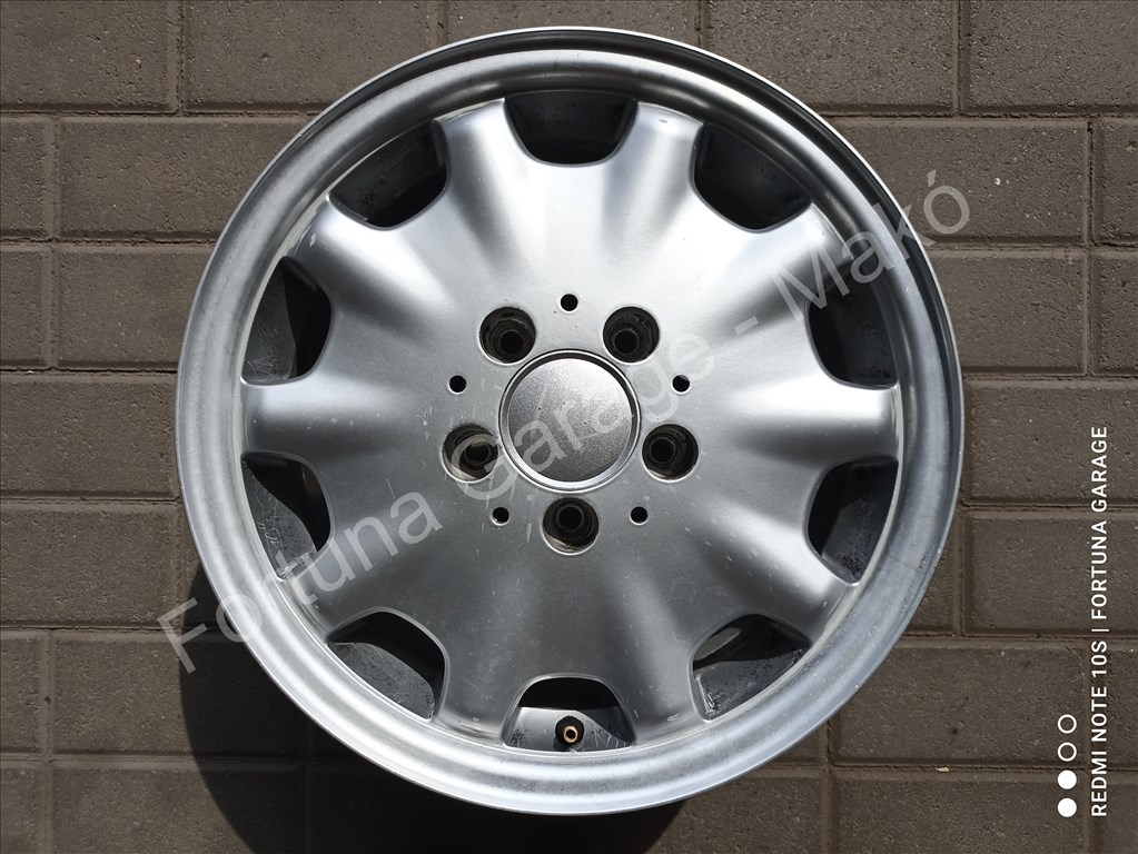 5x112 15" Mercedes-Benz (W210) használt alufelni garnitúra 4. kép