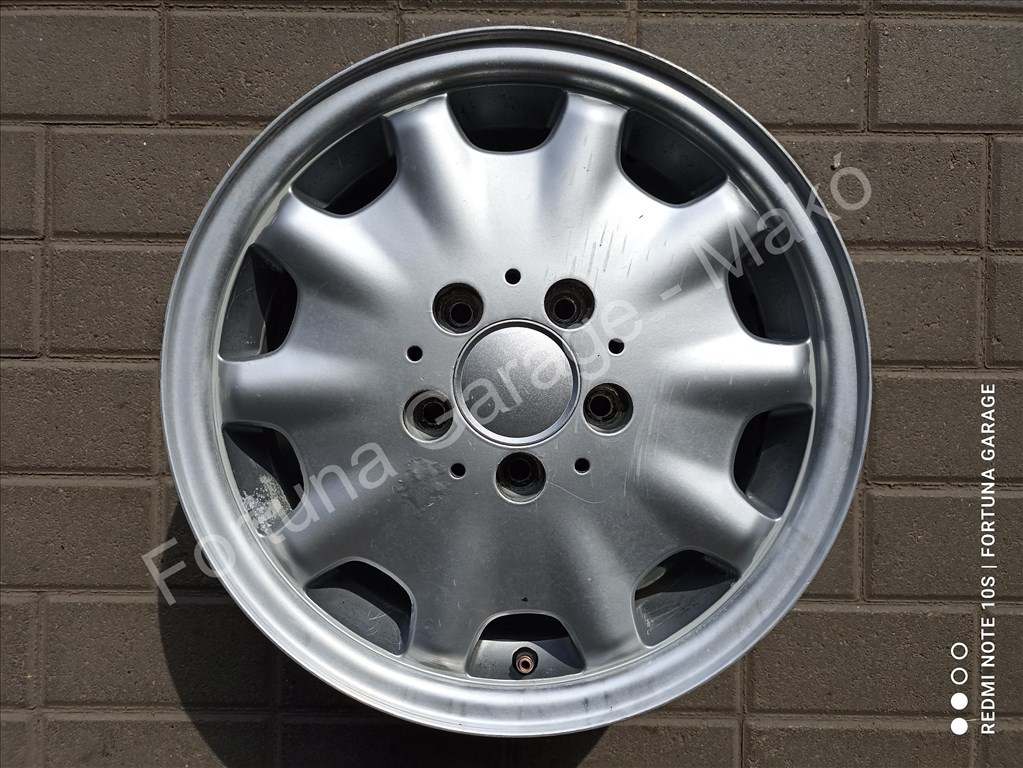 5x112 15" Mercedes-Benz (W210) használt alufelni garnitúra 5. kép