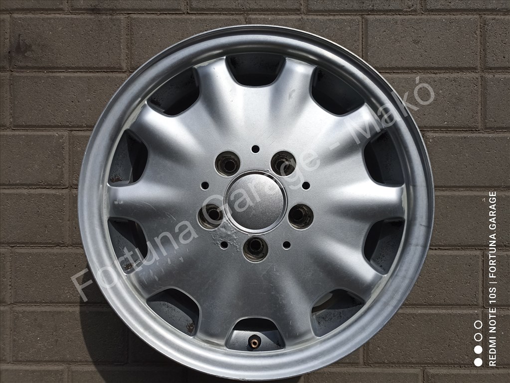 5x112 15" Mercedes-Benz (W210) használt alufelni garnitúra 6. kép