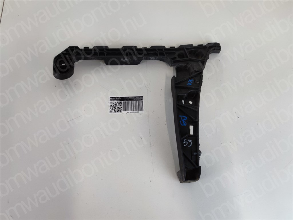 AUDI A4 B9 (8W2, 8WC) Jobb hátsó lökhárító tartó (műanyag) (8W5807454) 3. kép