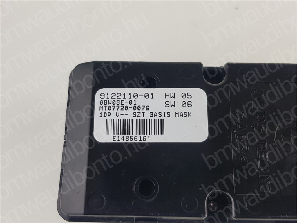 BMW 5 (E60) Sofőr oldali (négyes / kettes) elektromos ablakemelő kapcsoló (9122110) 2. kép