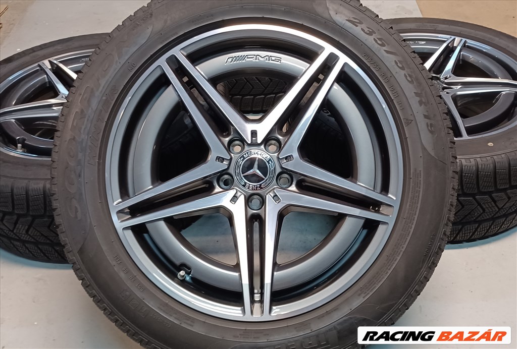 Mercedes W293 Eqc 7,5-8x19 ET32-34 235/55 R19 - 255/50 R19 téli gumikkal 4db 1. kép