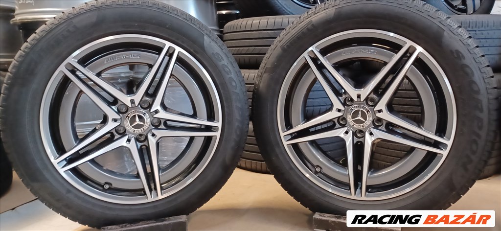 Mercedes W293 Eqc 7,5-8x19 ET32-34 235/55 R19 - 255/50 R19 téli gumikkal 4db 4. kép