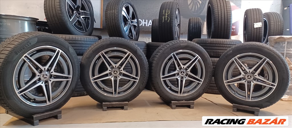 Mercedes W293 Eqc 7,5-8x19 ET32-34 235/55 R19 - 255/50 R19 téli gumikkal 4db 6. kép