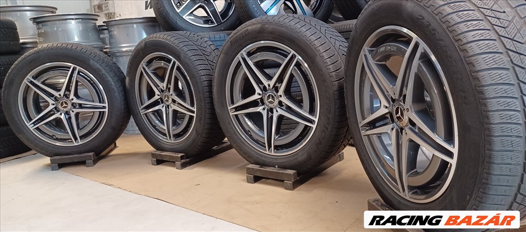 Mercedes W293 Eqc 7,5-8x19 ET32-34 235/55 R19 - 255/50 R19 téli gumikkal 4db 8. kép
