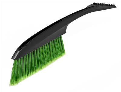 Jégkaparó, hóseprűvel, 43 cm Amio Alpin BS3