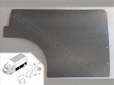 Burkolat hátsó jobb  - JUMPER, DUCATO, BOXER - BO.735423275 -  - FIAT eredeti Gyári beszállítói új 735423275