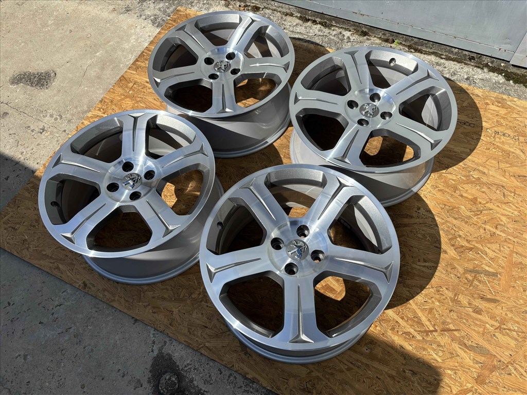 Peugeot 18" 4x108 gyári alufelni eladó 18 coll 6. kép