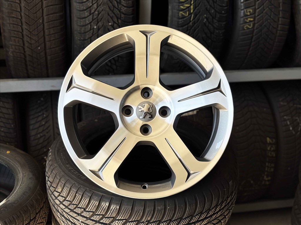 Peugeot 18" 4x108 gyári alufelni eladó 18 coll 8. kép