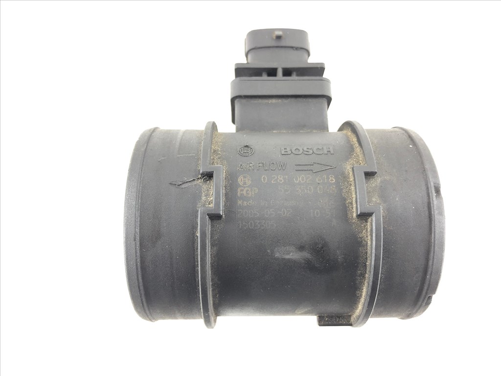 Levegő mennyiség mérő - CORSA, 9-5, CROMA, VECTRA, LACETTI, CAPTIVA - BO.55350048, 55350048 -  - Bontott Fiat  55350048 1. kép