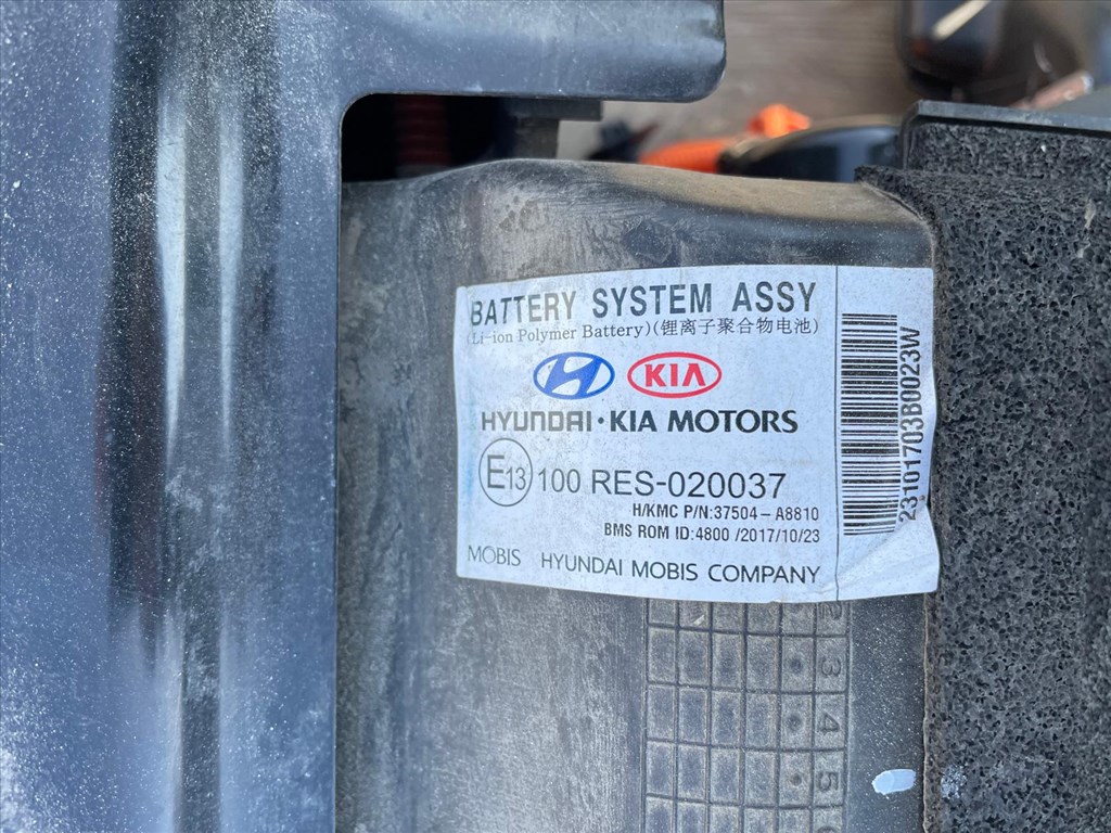 Kia Optima (JF) 2.0 GDi Hybrid 205 LE hybrid akkumulátor 37505a8710 37503a8bs0 6. kép