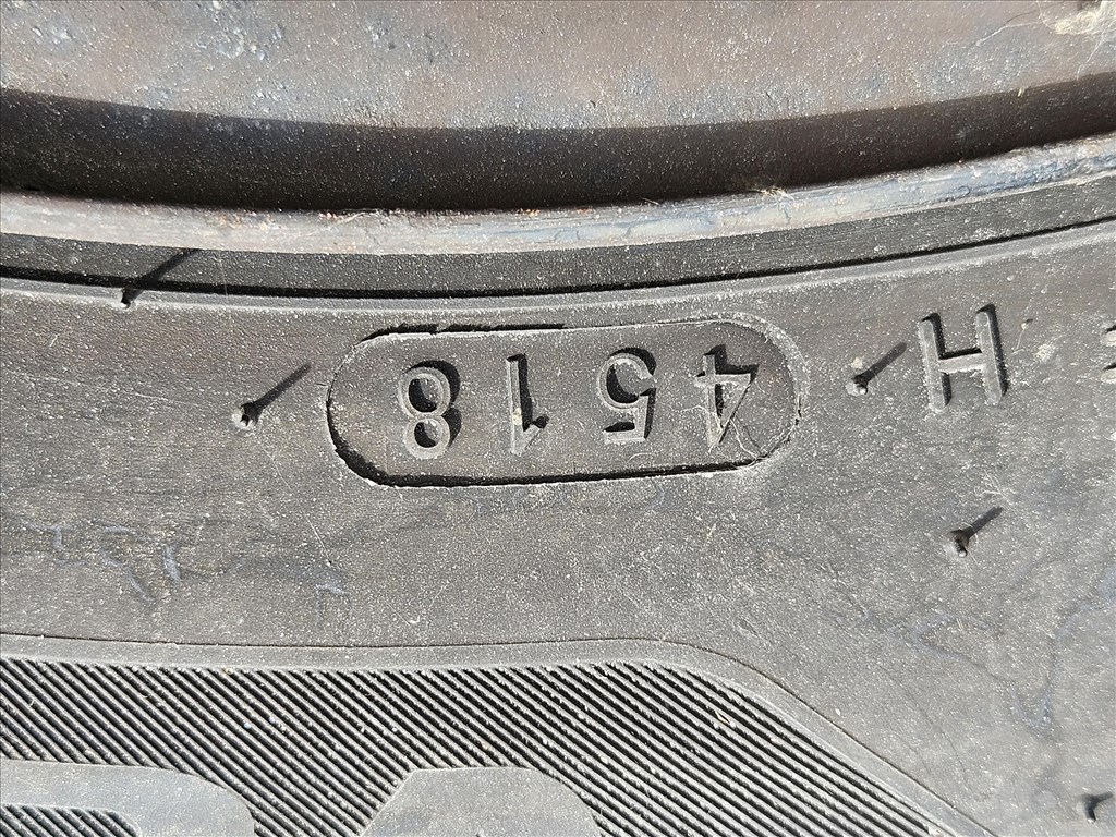  5x100 15" lemezfelni pár Hankook nyári gumikal (18987, 26168) 7. kép