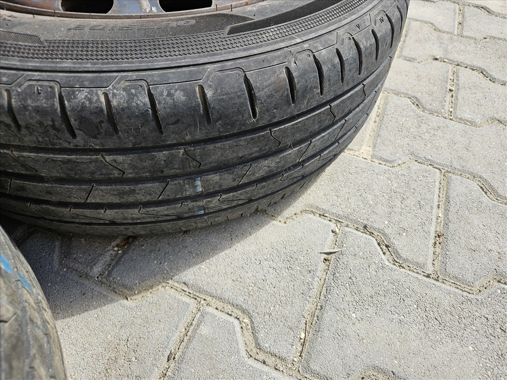  5x100 15" lemezfelni pár Hankook nyári gumikal (18987, 26168) 8. kép