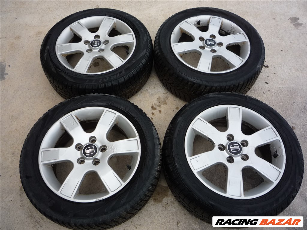 16-os SEAT gyári alufelni 5X112 2. kép