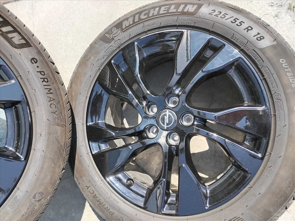  Opel Grandland X 5x108 18" (gyári felni) alufelni, 225/55 Michelin nyári gumi 2. kép