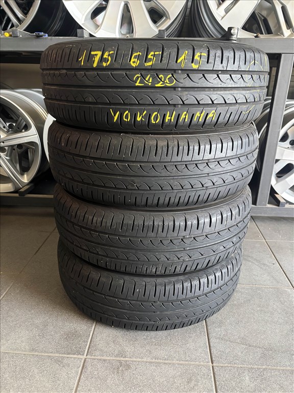 175/65 r15 Yokohama dot2420 nyárigumi 4db eladó 175/65r15 garnitúra 5. kép