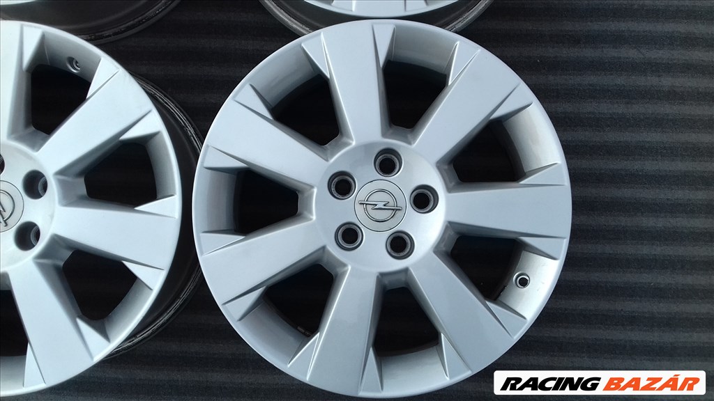  5x110 lyukosztású 7JJ 17" felújított (gyári felni) gyári Opel alufelni 5. kép
