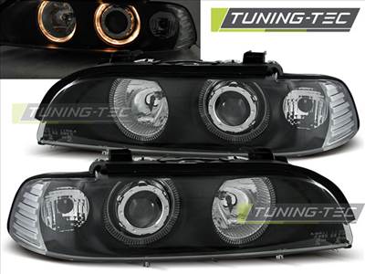 BMW E39 Angel Eyes fekete 09.95-06.03  SEDAN/TOURING Tuning-Tec Fényszóró