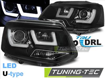 VW T5 2010- U-TYPE BLACK Tuning-Tec Fényszóró
