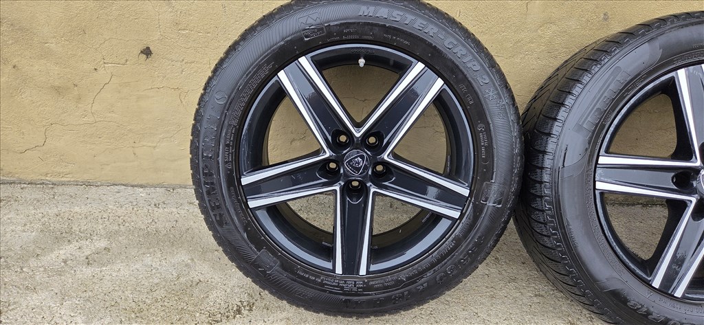  5x112 lyukosztású 18" használt alufelni, rajta 235/60 használt gumi  7. kép