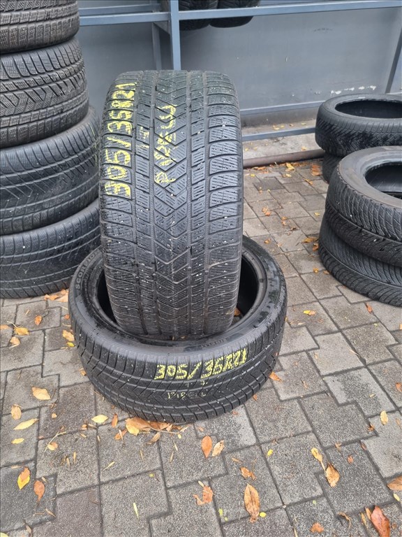  305/3521" újszerű Pirelli Sottozero Winter téli gumi 2db  3. kép