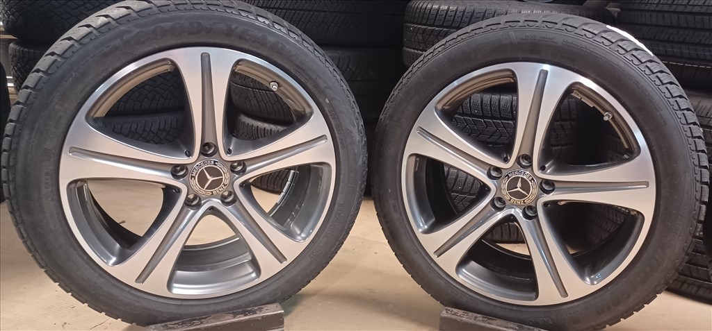 Mercedes W213 E 5x112 8x18 245/45 R18 téli gumikkal 4db 4. kép