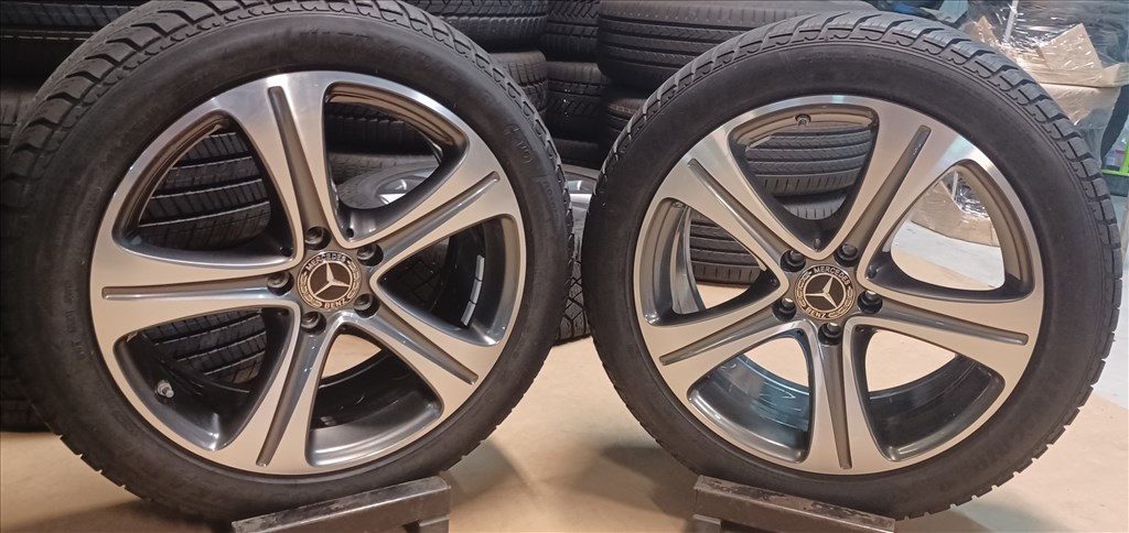 Mercedes W213 E 5x112 8x18 245/45 R18 téli gumikkal 4db 5. kép