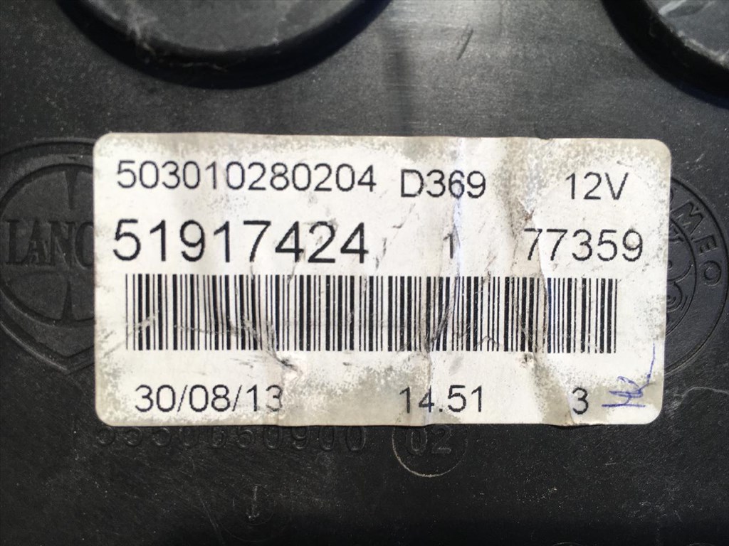 Műszercsoport - GRANDE, PUNTO - NAT.01220, 51917424 -  01220 2. kép