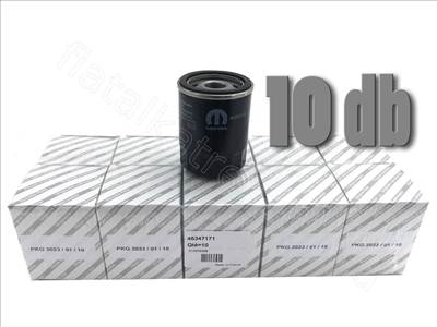 Olajszűrő 10 db - MAREA, BRAVO, ECHO, PUNTO, FAIRMONT, C-CROSSER - 46347171_10DB -  - FIAT eredeti Eredeti új 46347171_10DB