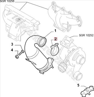 Bilincs (M10 Ø 73mm) - REGATA, GIULIA, PUNTO, GT, 146, TIPO - 46816240 -  - FIAT eredeti Eredeti új 46816240