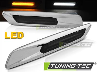 BMW E60/ E90/ E92/ E82 LED F10 STYLE SMOKE SILVER  Tuning-Tec Oldalsó irányjelző