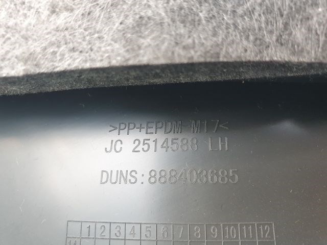 Opel Astra K Bal hátsó ajtókárpit KOMBI 2514588 3. kép