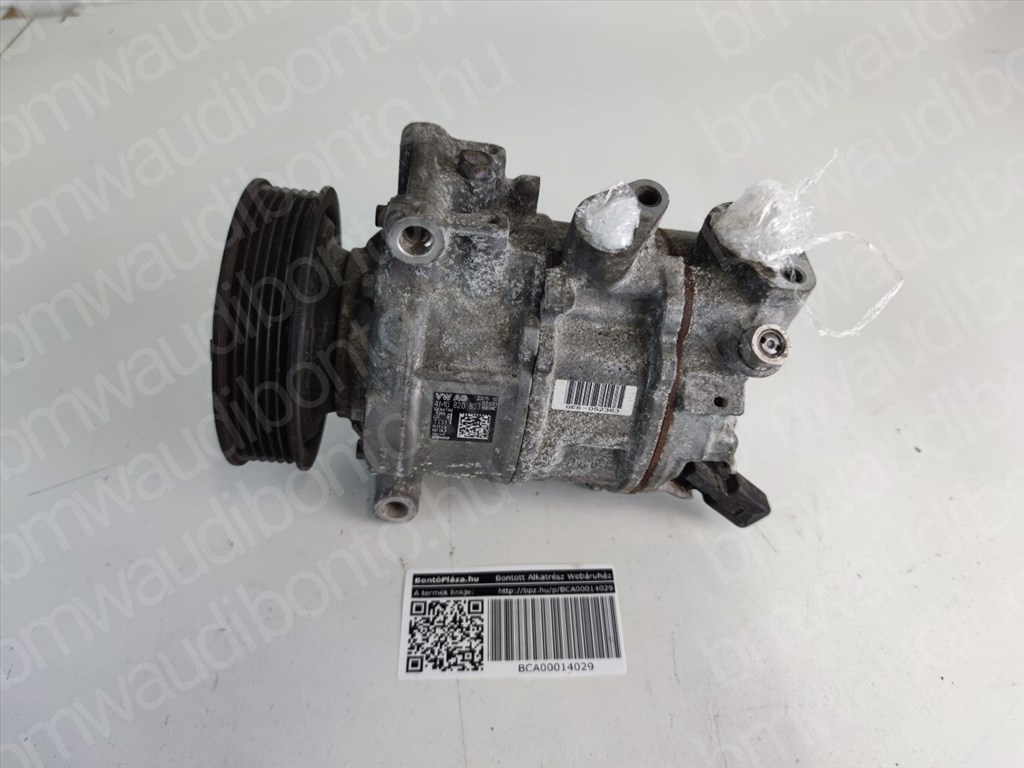 AUDI A4 B9 (8W2, 8WC)  2.0 TFSI Légkondicionáló (A/C) klíma kompresszor (4M0820803) 3. kép
