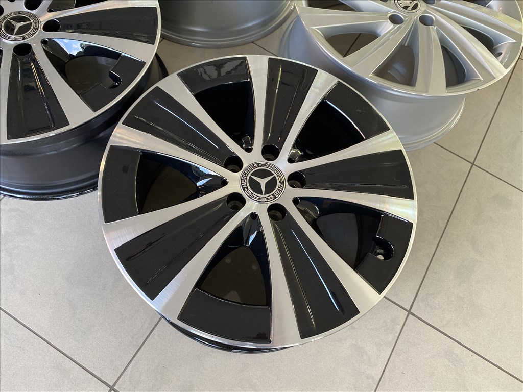 (3784) Mercedes 18 gyári alufelni felni, 5x112, E osztály 4. kép